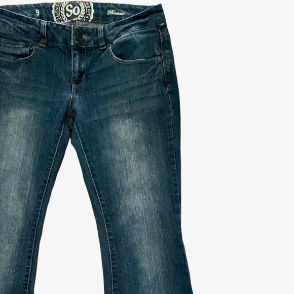 SO Jeans Favorite Blue Denim Jeans,Classic Bootcut Denim Jeans,Rugged Blue Jeans - Picture 4 of 13